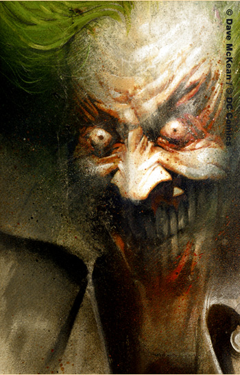 The Joker as in Arkham Asylum